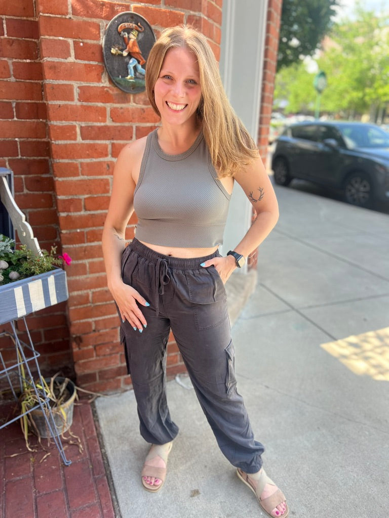 Cargo Tencel Joggers