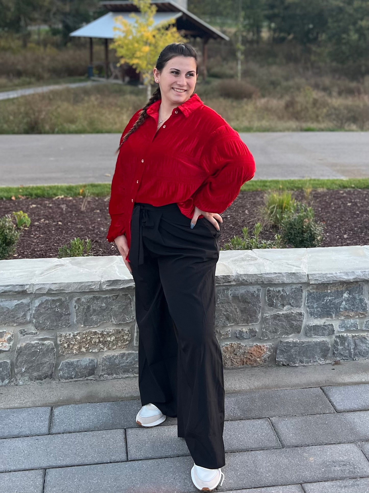 Pour one More Velvet Top