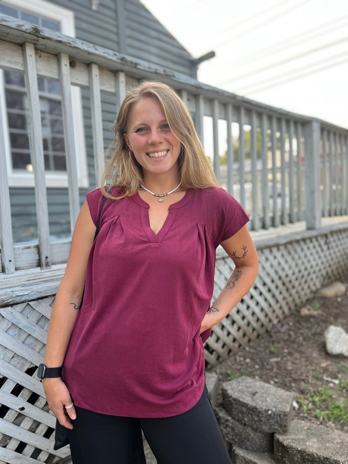 Wine and Dine Evening Top