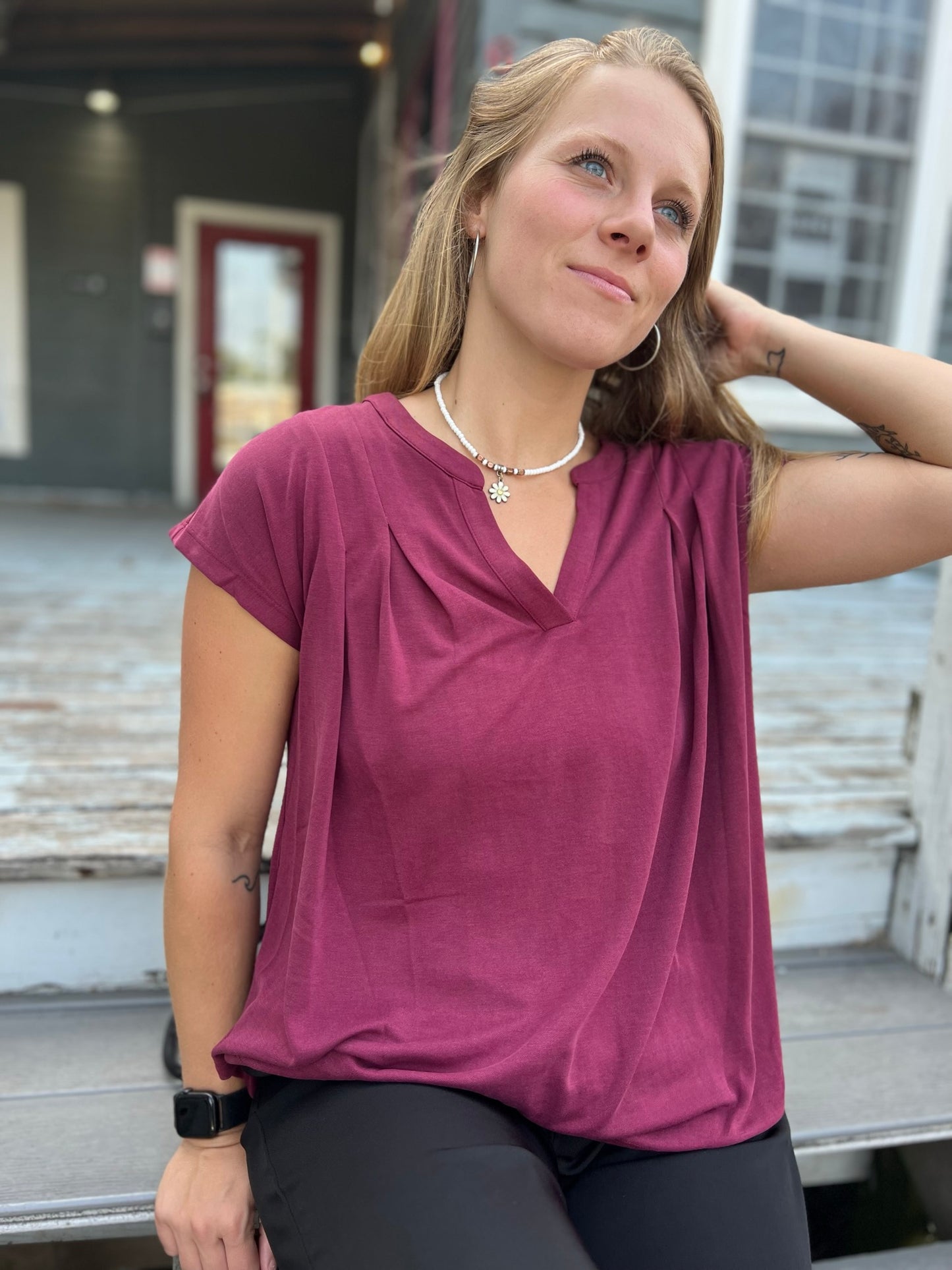 Wine and Dine Evening Top