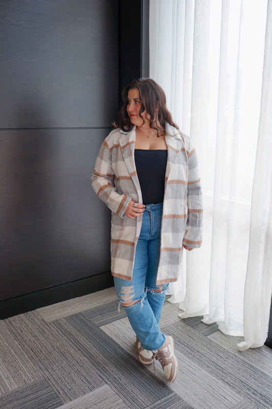 Snowfield belted wrap Jacket