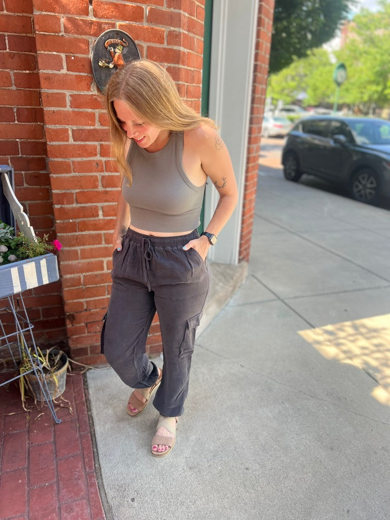 Cargo Tencel Joggers