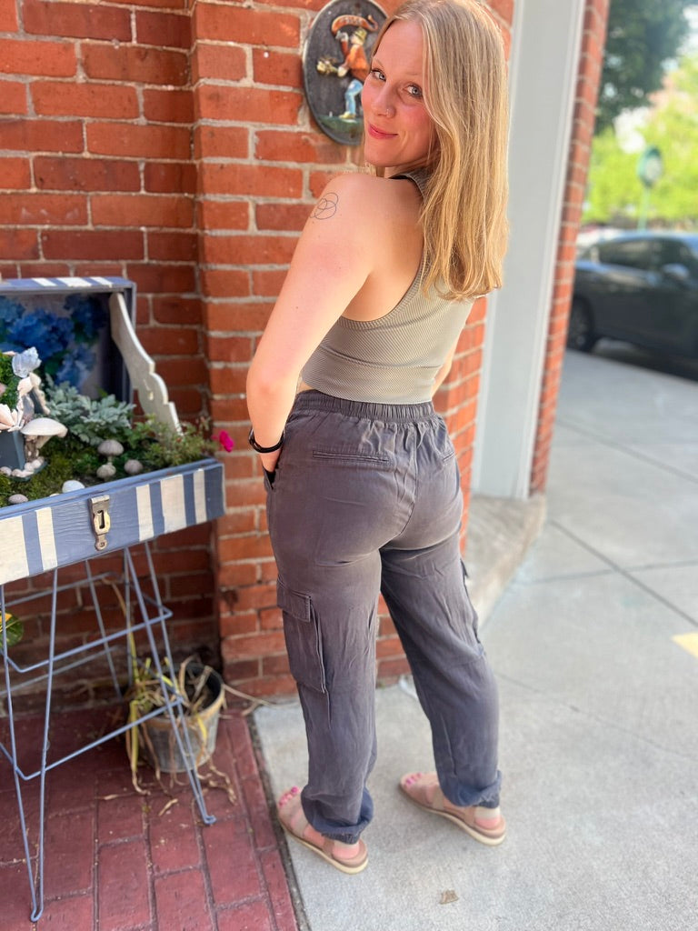 Cargo Tencel Joggers