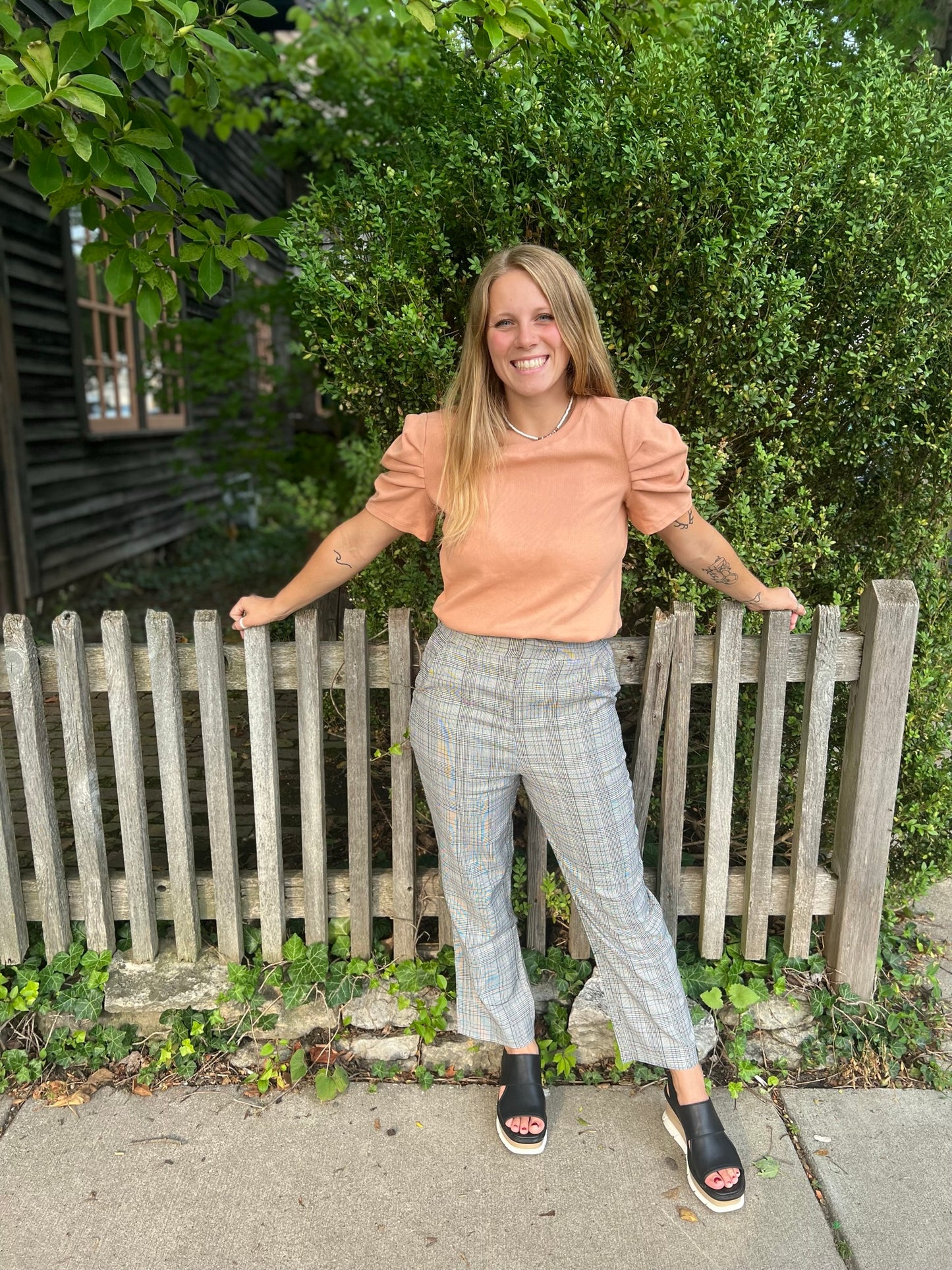 Stronger everyday black and white pants