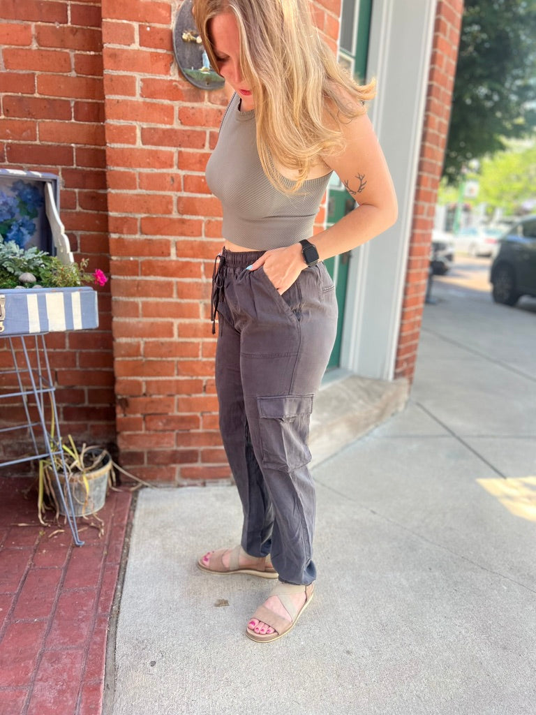 Cargo Tencel Joggers