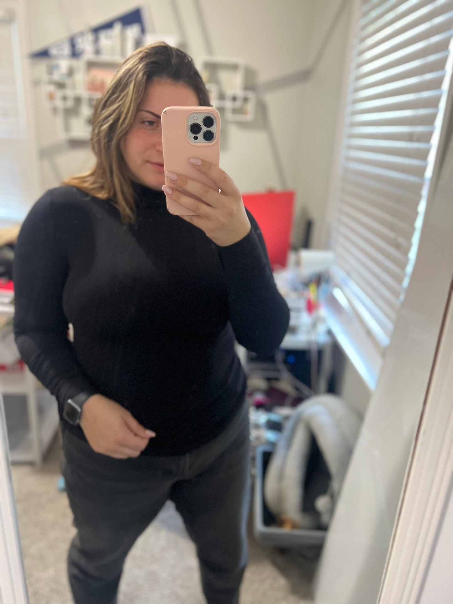 Everything I need one size Turtle Neck Top