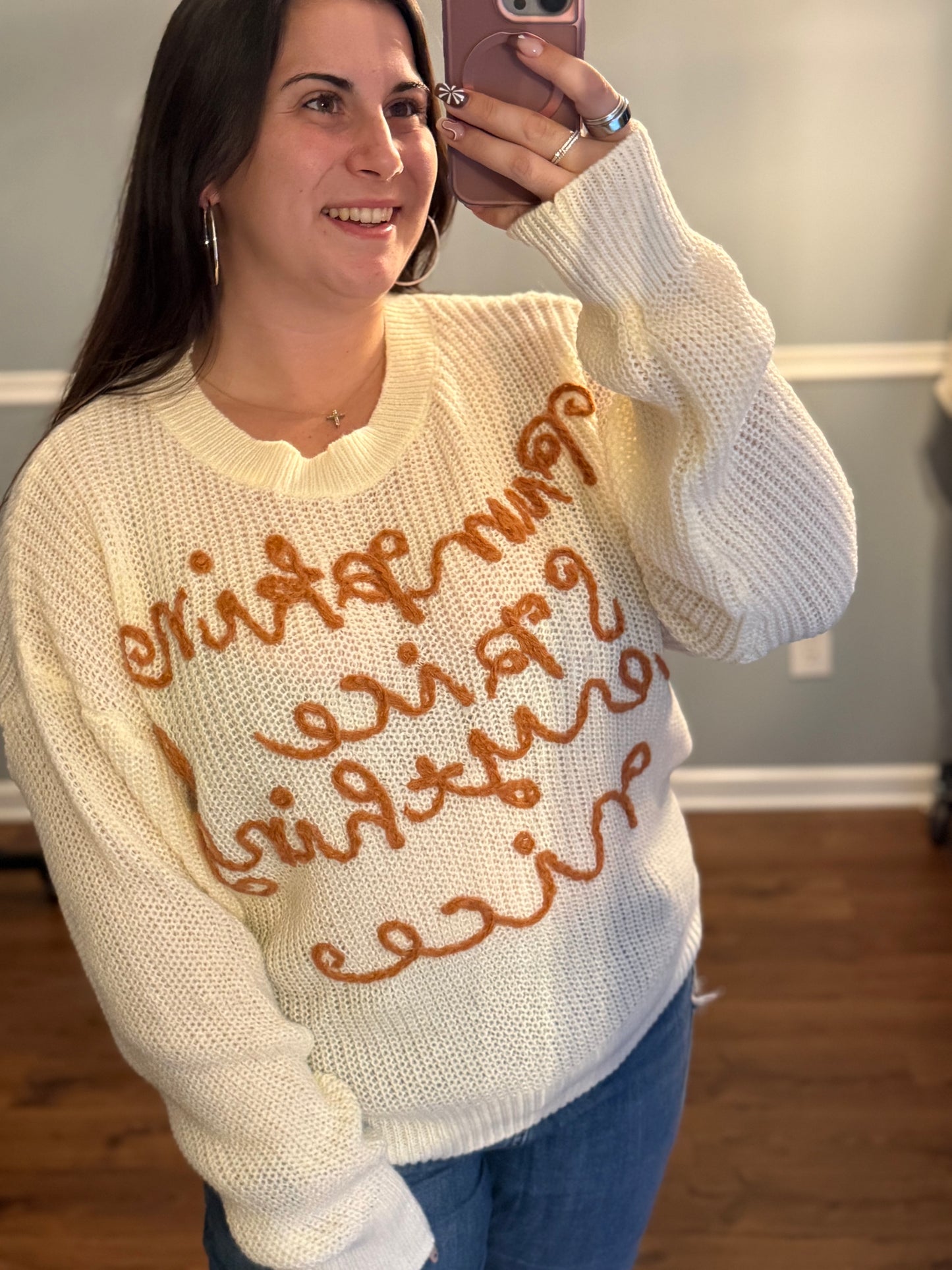 Pumpkin Spice and Everything Nice Sweater