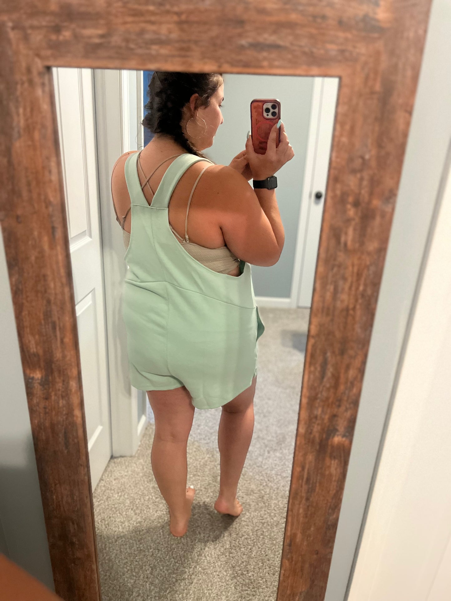 Blessed in Mint Romper