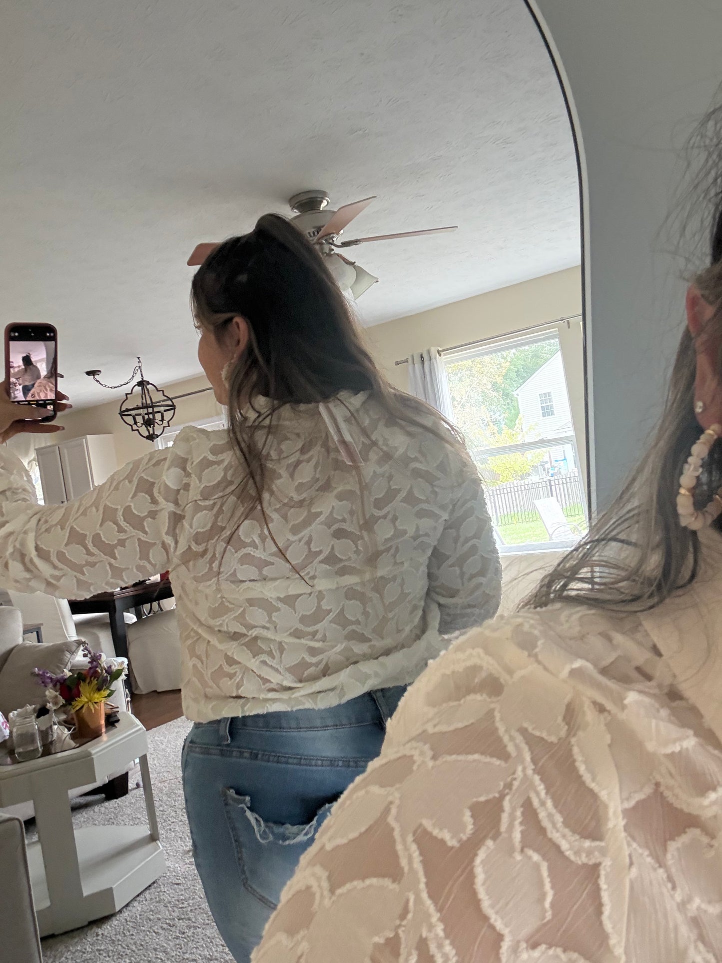 Delicate Grace Floral Top