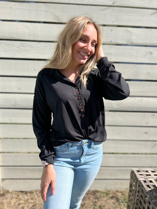 Classic Black Long Sleeve