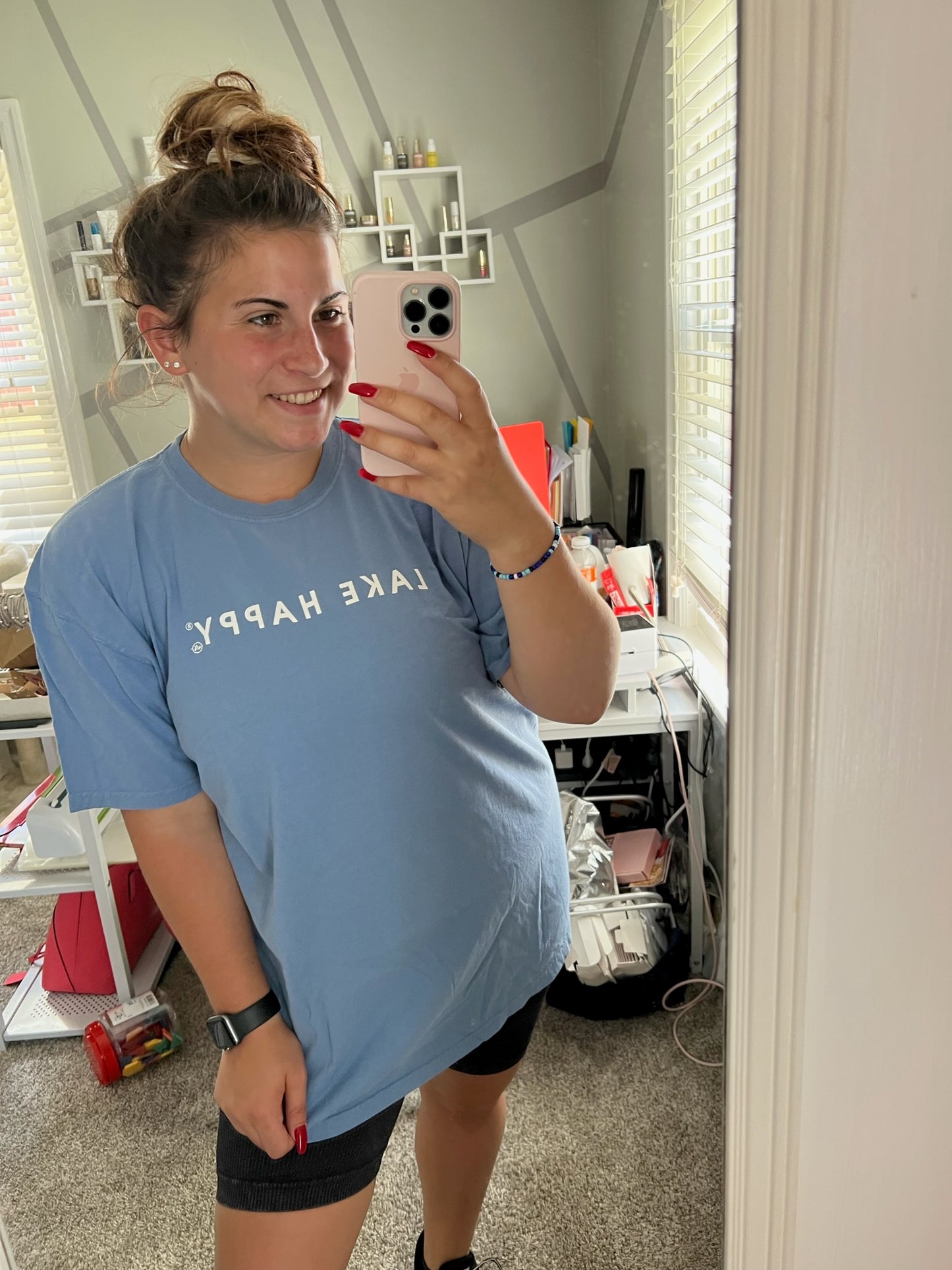 "Lake Happy" Graphic t-shirt